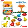 thumbnail image 3 of Dinosaurs Toys for Kids, Matching Letters Alphabet Games, Montessori Learning Toys for Toddlers 3, Preschool Educational Activities Toys for Girls Boys 3-6 Years, 3 of 5