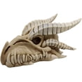 thumbnail image 5 of Ebros Dragon Head Skull Realistic Fossil Wall Sculpture Or Desktop Statue 8.25"L, 5 of 9