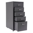 thumbnail image 4 of Miumaeov Metal Storage Cabinet Tall Garage Cabinet with Wheel & 5 Drawers for Home Office, 4 of 24