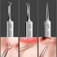 thumbnail image 3 of Fecong Tweezers, Stainless Steel Blackhead Removal Kit, Blackhead Remover Tools, Facial Blackhead Remover Tweezers, Blackhead Remover Tweezers Tools, Pore Cleaner Tool-A, 3 of 10