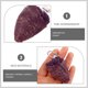 thumbnail image 3 of unbranded 4Ud Llavero De Comida En PVC Morado Creativo Para Llaves Y Accesorios De, 3 of 8