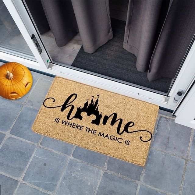 DPTALR Doormat Carpet Halloween Door Mat Cartoon Floor Mat Hallway Kitchen Foot Mat Soft Non-slip