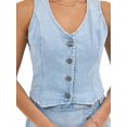 thumbnail image 6 of Lee Women's Western Denim Vest, Sizes XS-XXL, 6 of 6