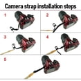 thumbnail image 4 of Sangle d'Appareil Photo, Style Ethnique Vintage Bohème, Sangle Réglable pour Caméscope, Universelle pour Appareils Photo DSLR SLR Sans Miroir, 4 of 7