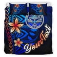 thumbnail image 4 of Islas Marshall Juego de cama personalizado - Vintage Tribal Mountain, 4 of 6