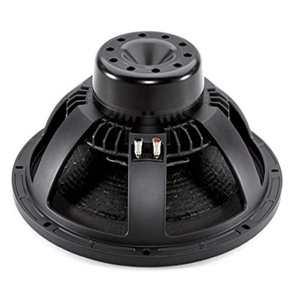 15-in Woofer w/8 Ohms Impedance & 2000 Watts Continuous Power Handling Capacity & Neodymium Inside Slug Magnet