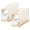Golden, variant on Acrylic Table Sign Holders, Double-Sided Clear Display Stands with Base, Vertical Sign Holder for Wedding, Table Numbers, Menu & Photos (16 Pack 4x6 Gold Frame)