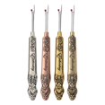 thumbnail image 5 of LEEYNEER Retro Ruyi Narcissus Thread Removal Knife Cross Embroidery Handmade Thread Picking Tool Zinc Alloy Thread Cutting and Opening Button Eye Thread Removal Knife(2-pack), 5 of 5