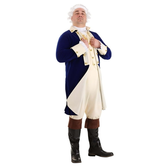 Men's Plus Size Alexander Hamilton Costume