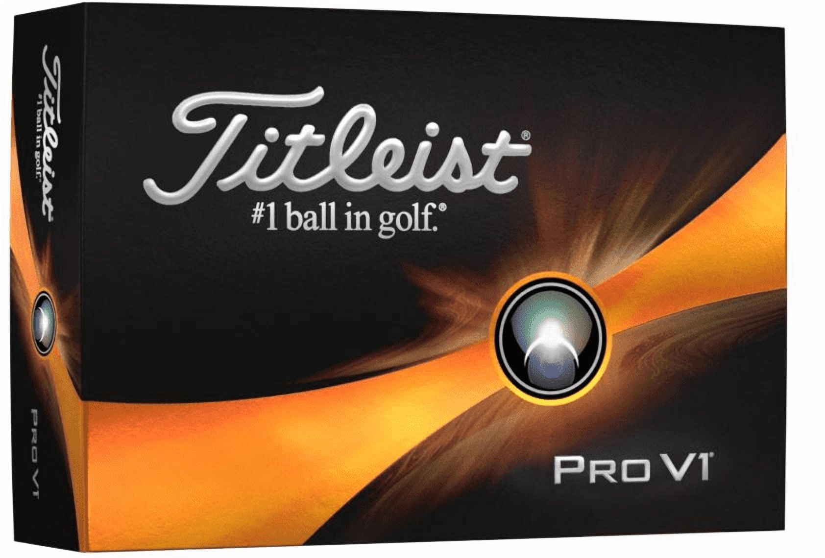 Titleist Pro V1 2023 Edition Tour Golf Balls, Urethane Yellow, 12