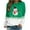 Green, variant on asdoklhq Womens Plus Size Tops Clearance,Women Round Neck Christmas Long Sleeves Tops Blouse Pullover Sweatshirt