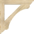 thumbnail image 3 of Ekena Millwork 4"W x 32"D x 32"H Legacy Traditional Rough Sawn Bracket, Douglas Fir, 3 of 4