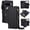 Black, variant on TECH CIRCLE Detachable Zipper Wallet Case for Google Pixel 10 Pro XL,Magnetic Leather Case Card Slots Case Compatible with Mag Safe Kickstand Removable Cover with Wrist/Shoulder Strap,Black