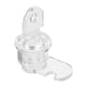 thumbnail image 2 of BRIGHTFUFU 1 juego de cerradura de leva de acrílico transparente con llave, cerraduras invisibles para puertas de gabinetes, vitrinas, cajones, armarios, joyeros y herrajes para mayor seguridad., 2 of 7