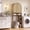 Nature 2-8.4"D x 29.7"W x 73"H, variant on HMstone Over The Toilet Storage Cabinet, 23.7’’W Bathroom Storage Shelf Organizer with Rattan Doors, Freestanding Above The Toilet Storage Cabinet with Adjustable Shelf for Bathroom, Nature