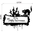 thumbnail image 2 of Etiqueta engomada de la ventana de la etiqueta engomada de Halloween de la familia personalizada del regalo de la decoración de la fiesta de Halloween JAMW Sencillez, 2 of 5