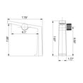 thumbnail image 5 of Creative Single Lever Handle Bathroom Sink Faucet, 5 of 5