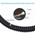 thumbnail image 5 of Coiled Cable for Lenovo Idea Tab Pro (2025)/Tab M11 - USB-C to TYPE-C Fast Charger Cord Power Wire Sync, 5 of 6