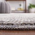thumbnail image 5 of SAFAVIEH Martha Stewart Natura Christian Striped Area Rug, Ivory/Dark Brown, 9' x 12', 5 of 12