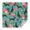 Doberman Dog Pattern, variant on Doberman Dog Pattern with Pioneer Flower Square Tablecloth,Waterproof Square Table Cover,Wipeable Spillproof Washable Table Cover for Home Kitchen Party Decor 42"X42"(107x107cm)