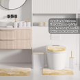thumbnail image 4 of 26-Piece White Bathroom Set with Shower Curtain and Rugs - Complete Accessories Collection, 4 of 8