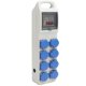 thumbnail image 5 of Caja De Distribución De Enchufes Industriales, 200-250VAC PC Carcasa Resistente Ignífuga IP65 16A Caja De Enchufes Industriales Portátil Para Sitio De Construcción, 5 of 7