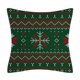 thumbnail image 4 of JM 4 fundas de almohada decorativas navideñas de 18.0 x 18.0 in, fundas de almohada para sofá, fundas de almohada cuadradas de lino y algodón para sofá, cama y coche JM, 4 of 5