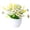 B, variant on QMTWT Artificial Mums Flowers For Outdoors - 21 Bundles Outdoor Artificial Mums, Realistic, Summer Decor