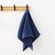 thumbnail image 1 of Nvzi 2 toallas suaves, azul oscuro 34x73cm - Juego de toallas de algodón puro para baño, toallas absorbentes para la ducha., 1 of 5