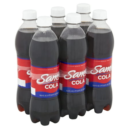 Sam's Cola Soda, 16.9 fl oz, 6 count - Walmart.com