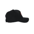 thumbnail image 4 of Mens Womens Bold Red Heart Hat - Embroidery Adjustable Cap, Black, 4 of 4