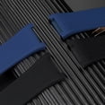 thumbnail image 5 of Correa de reloj deportiva resistente al agua de caucho de silicona con muesca para la serie Fe-rra-gamo F-80 para hombre, color negro, verde y azul, 5 of 5