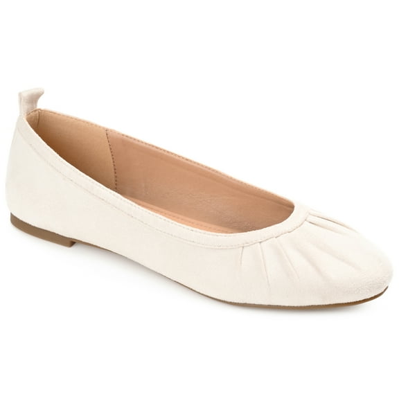 Journee Womens Tannya Slip On Round Toe Ballet Dress Flats