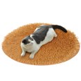 thumbnail image 4 of Tapis de Couchage pour Animaux de Compagnie Rond Moelleux et Chaud Couverture de Lit pour Chien Coussin pour Chat, 4 of 5