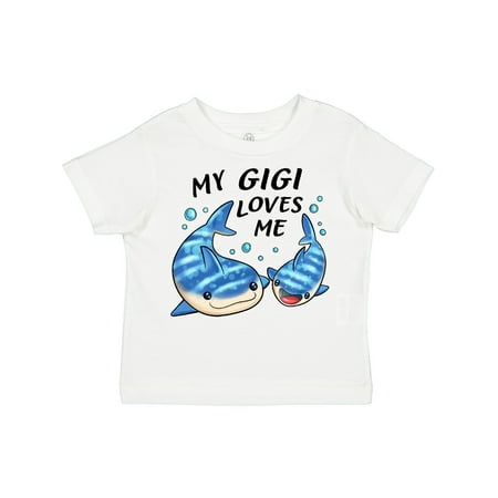 

Inktastic My Gigi Loves Me- Whale Shark Boys or Girls Toddler T-Shirt