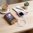 thumbnail image 4 of TouchScreen Phone Crossbody Bag for Women, Anti Theft Leather Cell Phone Small Purse with Clear Window, Detachable Strap & Wristlet for Travel, Shopping & Everyday Use-Blue, 4 of 11