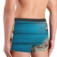 thumbnail image 5 of Disketp Shells And Starfish Men'S Boxer Briefs,Soft And Breathable Cotton Underwear With Comfortflex Waistband, 5 of 9