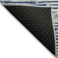 thumbnail image 3 of Addison Rugs Chantille Indoor/Outdoor Transitional Stripes Navy Washable Runner Rug, 2'3" x 7'6", 3 of 6