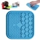 thumbnail image 2 of Alfombrilla para lamer para perros con espátula, comedero lento para perros, alfombrilla para lamer, almohadilla de silicona con ventosas para aliviar la ansiedad del perro, 2 of 5