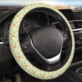 thumbnail image 5 of Sigee Tree Palms Lemon for Steering wheel cover Elastic Steering Wheel Cover Universal Fit Steering Wheel Cover, 5 of 6