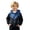 Navy, variant on Kids Back to School Lightweight Jackets Zip up with pockets Coats Boys Girls Sport Windproof Outerwear Outdoor Raincoat with Hood