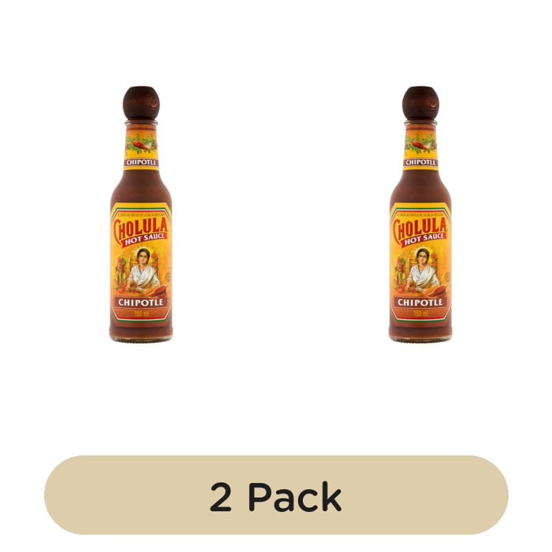 Cholula Hot Sauce Chipotle 150ml, British Import (Pack of 2)