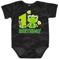 thumbnail image 3 of Inktastic 1st Birthday Princess Frog Girls Baby Bodysuit, 3 of 5