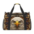thumbnail image 1 of Easygdp Vintage Pattern Bald Eagle Bolsa de Gimnasio, Bolsa de Viaje Duffel, Bolsa de Fin de Semana con Compartimentos, Bolsa de Mano para Noche, 1 of 7