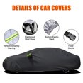 thumbnail image 4 of Car Cover Full Covers with Reflective Strip Sunscreen Protection Dustproof&Waterproof Cover Scratch-Resistant for 4X4/SUV Business Car, 4 of 7