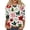 O67# Green, variant on Funny Womens Christmas Shirts Snowflake Print Stretchy 3/4 Length Sleeve Tops Crewneck Dressy Plus Size Tees Holiday Casual Blouse Wine,XL