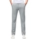 thumbnail image 1 of Pantalones de traje de hombre con cremallera y bolsillo, rectos, de tubo, de color liso, de poliéster, 1 of 6