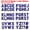 Flash Dark Blue, variant on Uxcell Letter Stickers, Self Adhesive Vinyl Large Alphabet Number Stickers for Arts DIY Craft Flash Black 24Pcs