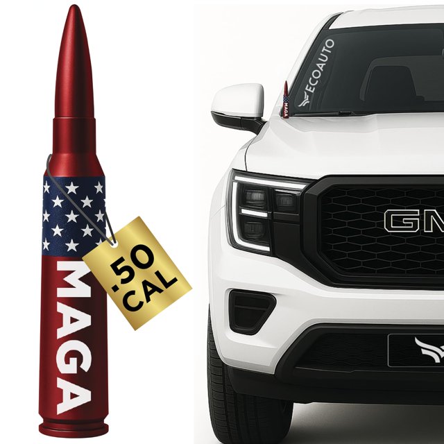 Antena EcoAuto 50 Cal Bullet, corta para Chevy Silverado