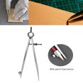 thumbnail image 1 of Carbon Steel Drafting , Wing Divider Line Location Scriber Drawing  Craft Rotating Tool Leather, 1 of 8